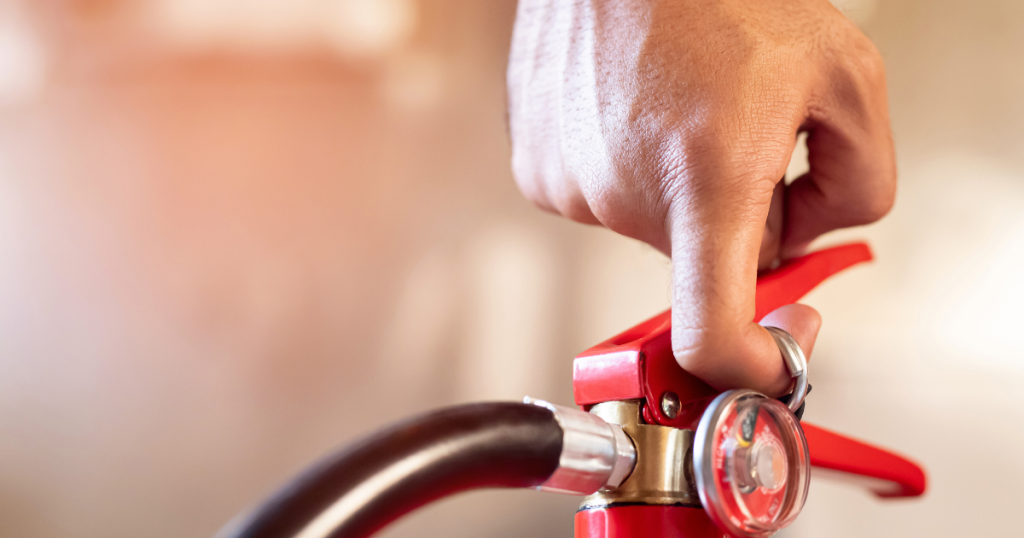 home fire extinguisher