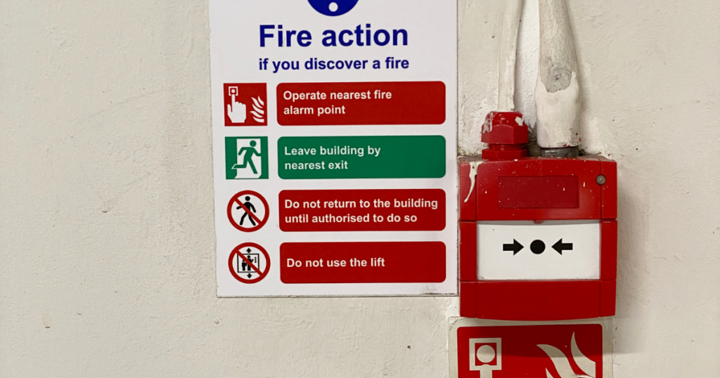 Fire Action Signs