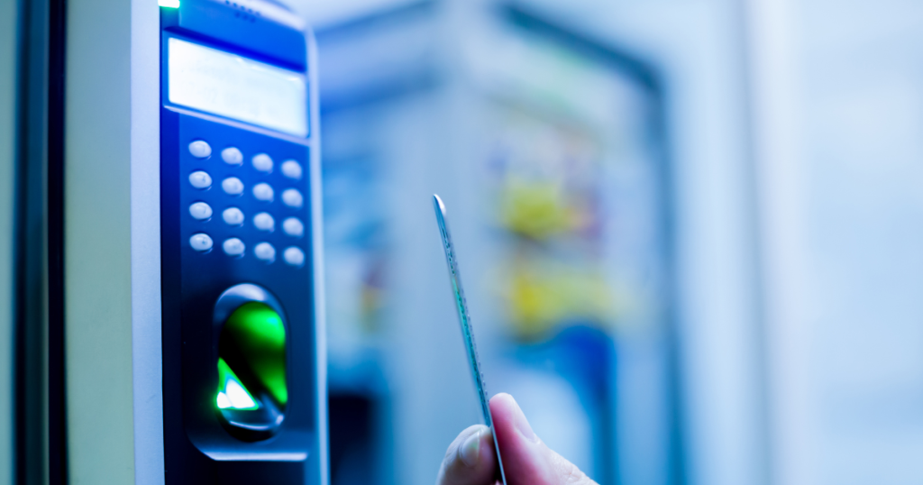 office key card entry system