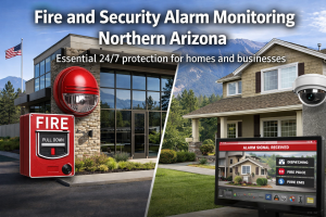 Fire and security alarm monitoring Northern Arizona for homes and businesses