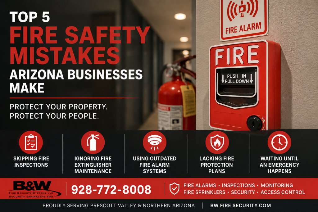 Top Fire Safety Mistakes Arizona Businesses Make