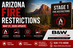 Arizona Fire Restrictions