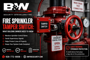 Fire sprinkler tamper switch